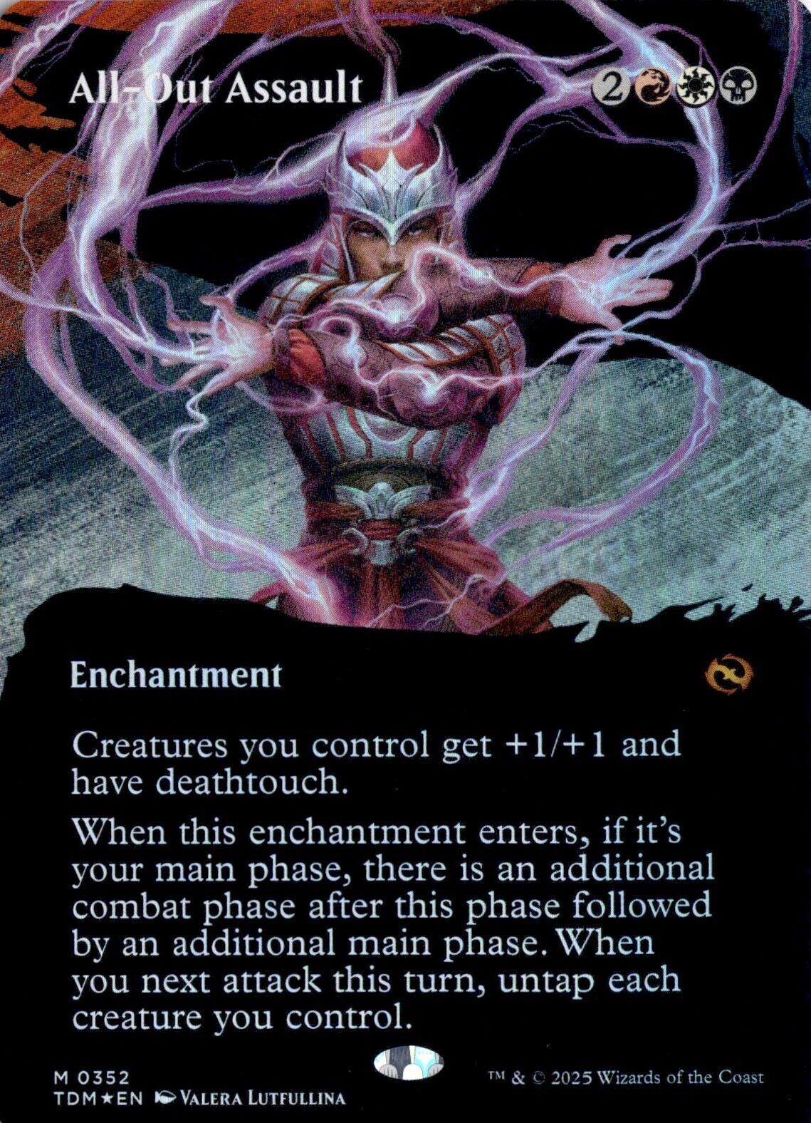 All-Out Assault [Borderless Foil] #352