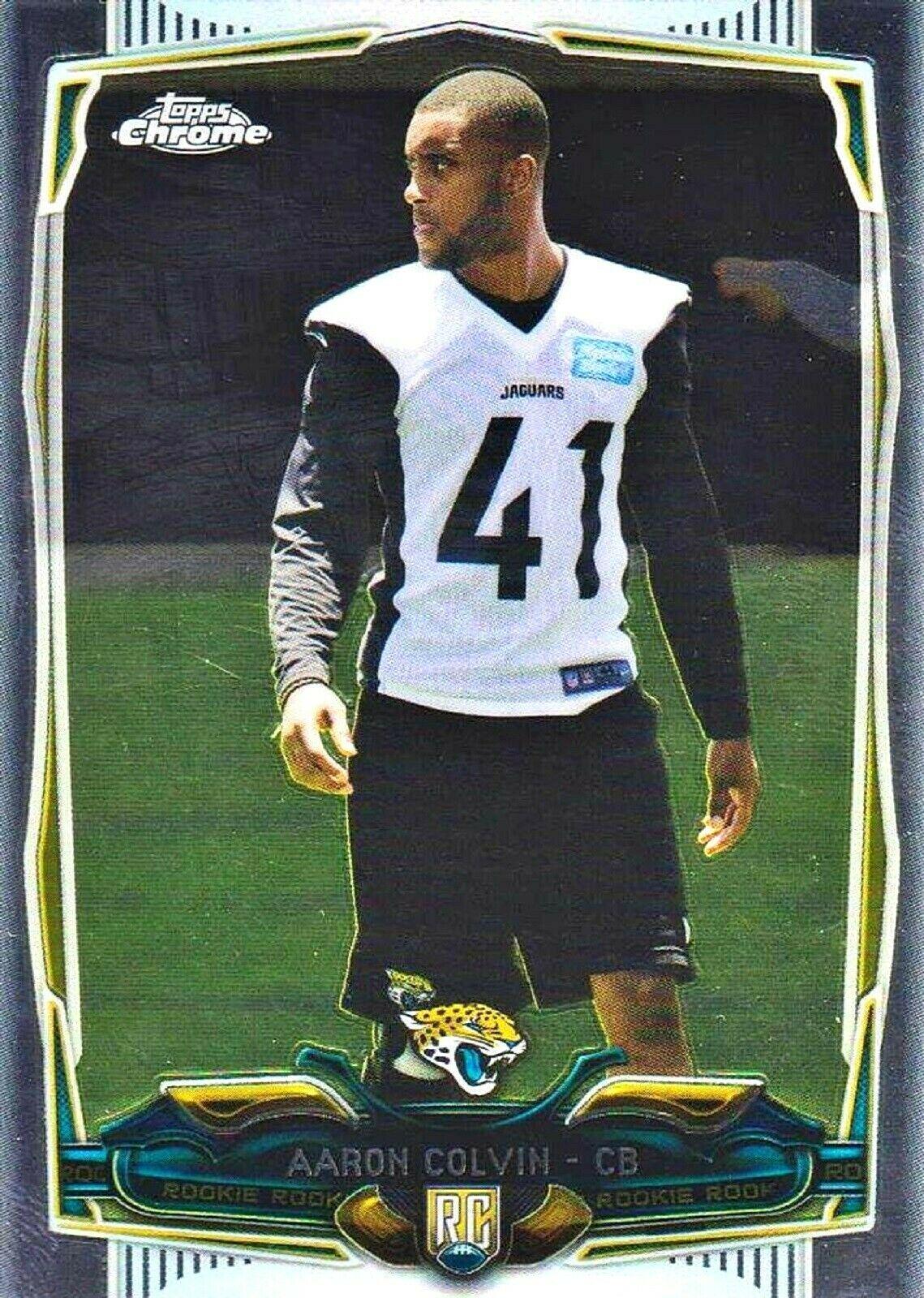 Aaron Colvin #201 Football Cards 2014 Topps Chrome