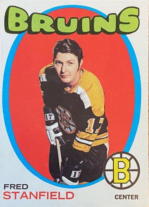 Fred Stanfield #7 Hockey Cards 1971 Topps
