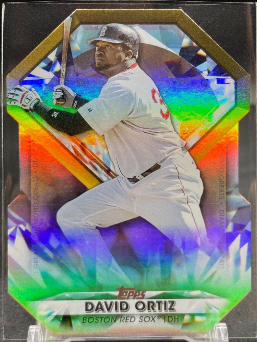 David Ortiz #DGDC-56 Baseball Cards 2022 Topps Update Diamond Greats Die Cuts
