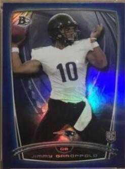 Jimmy Garoppolo [Rainbow Foil Blue] #105