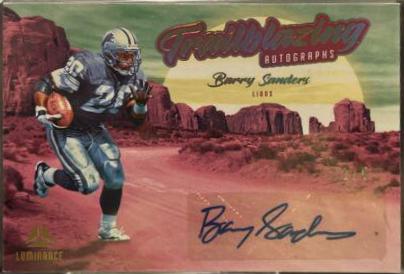 Barry Sanders [Green] #TBA-BSA