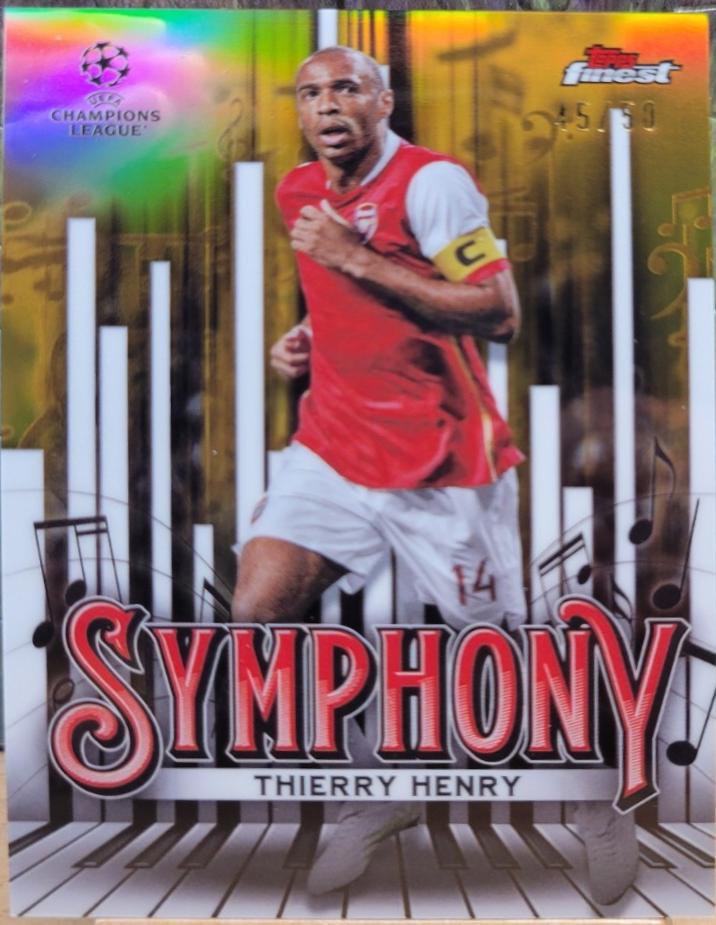 Thierry Henry [Gold Refractor] #SY-20 Prices | 2024 Topps Finest