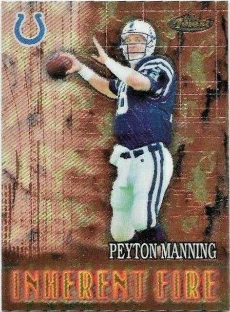 Peyton Manning, Chad Pennington #175 2000 Topps Finest Football