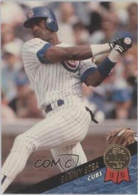 Sammy Sosa #70 Baseball Cards 1993 Leaf