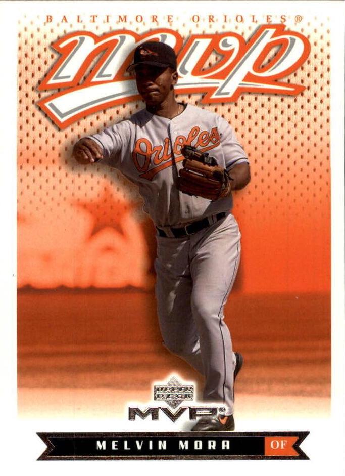 Melvin Mora #27 Baseball Cards 2003 Upper Deck MVP