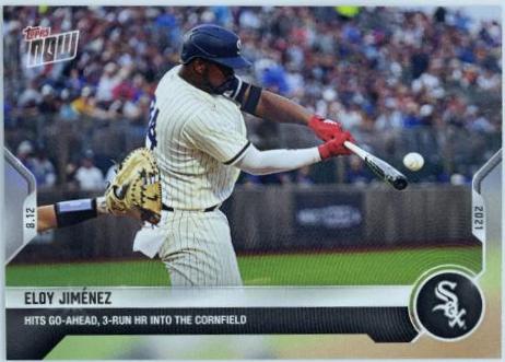 Eloy Jimenez #652 2021 Topps Now Baseball