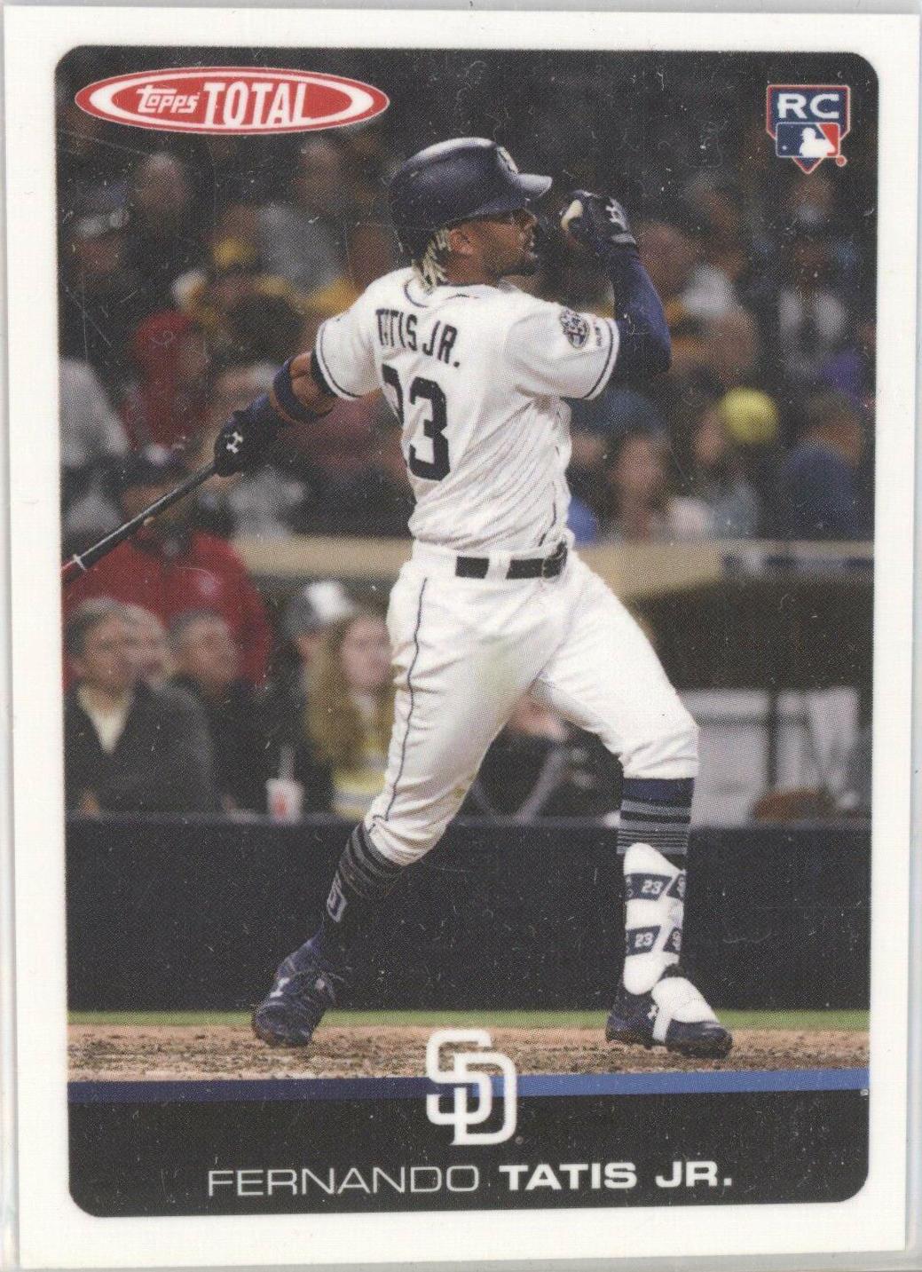 Fernando Tatis Jr. #3 Baseball Cards 2019 Topps Total