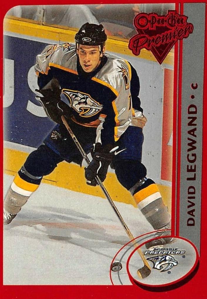 David Legwand #25 2002-03 O-Pee-Chee Hockey