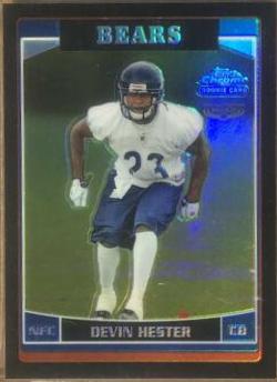 Devin Hester [Black Refractor] #252