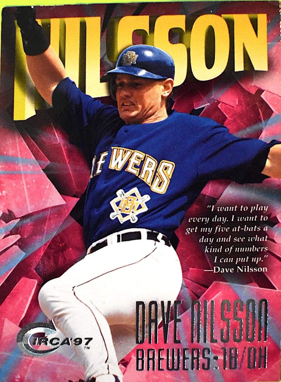 Dave Nilsson #130 Baseball Cards 1997 Circa