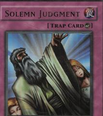Solemn Judgment MRD-E127 Prices | YuGiOh Metal Raiders | YuGiOh Cards Solemn Judgment MRD-E127 Prices | YuGiOh Metal Raiders | YuGiOh Cards