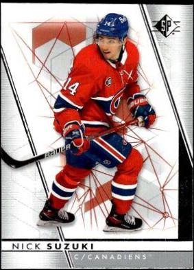 Nick Suzuki #14 Hockey Cards 2022 SP