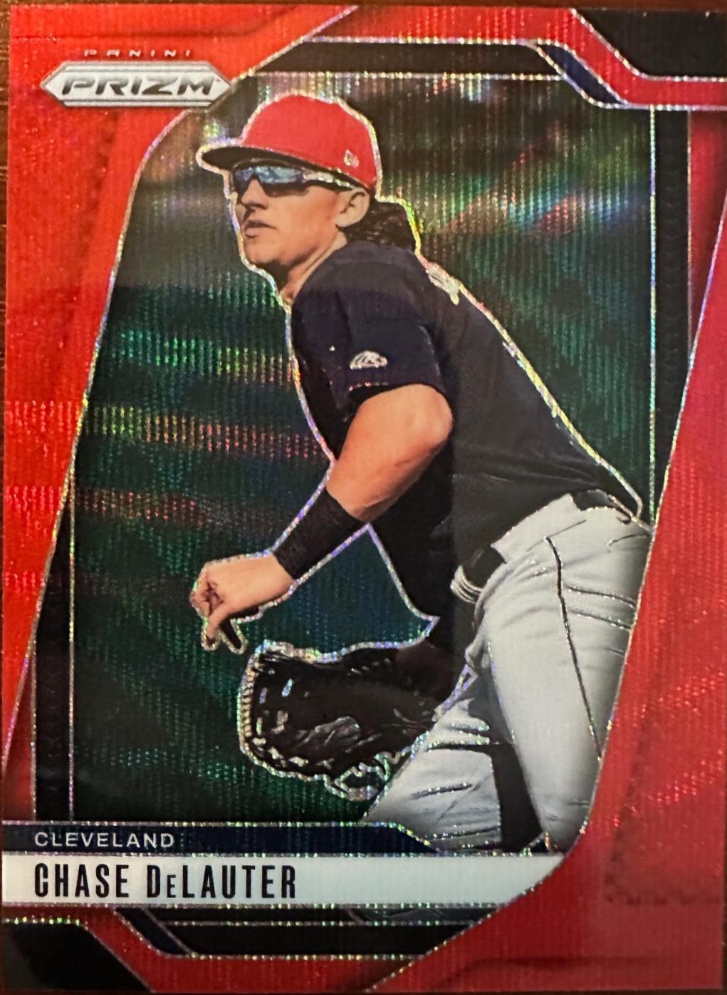 Chase DeLauter [Ruby Wave Prizm] #7