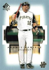 Aramis Ramirez #84 Baseball Cards 2003 SP Authentic Prices