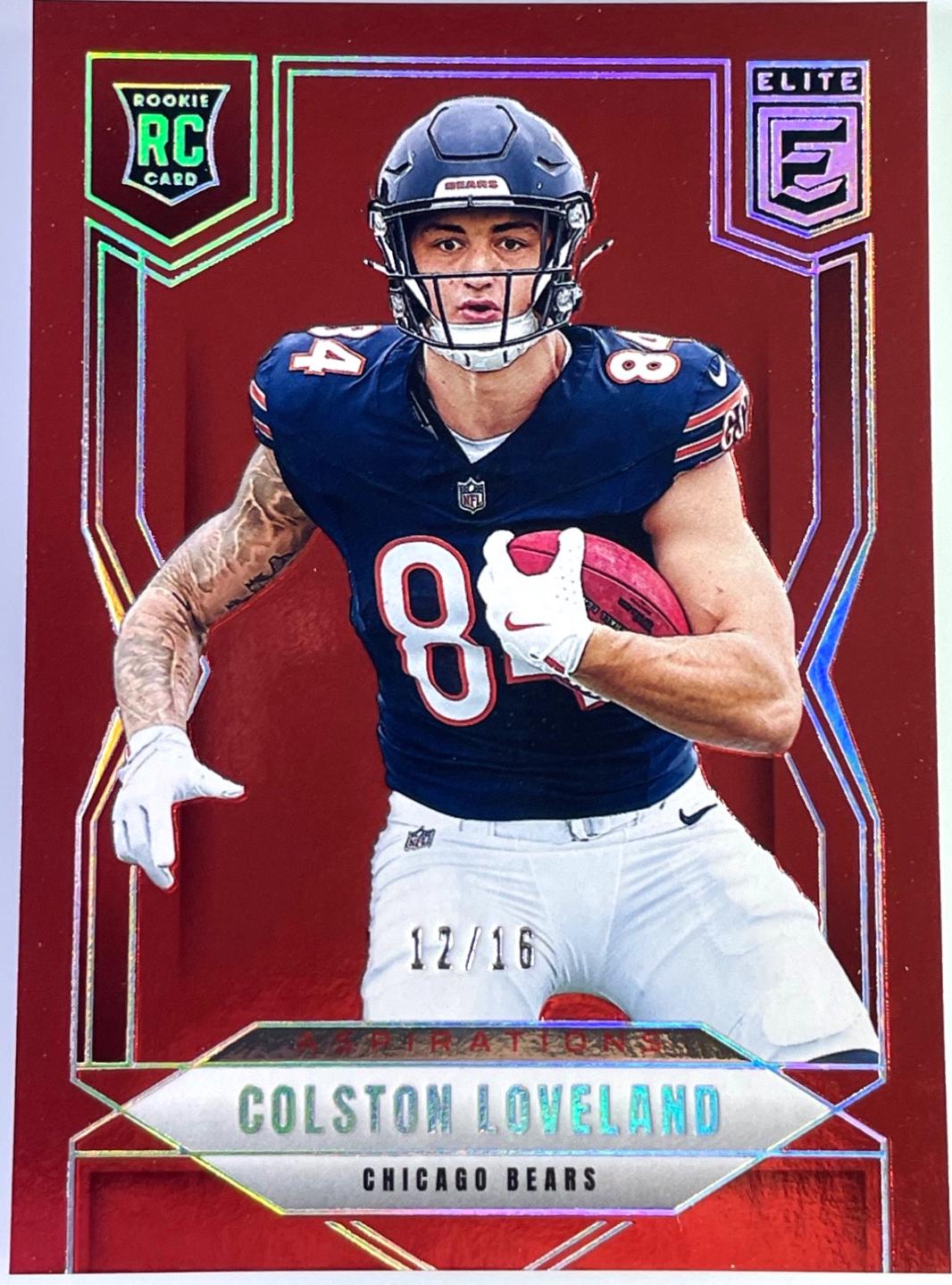 Colston Loveland [Aspirations Red] #109 Prices | 2025 Panini Donruss ...