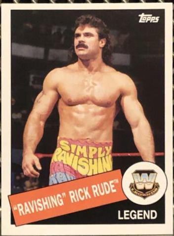 Ravishing Rick Rude #37 Wrestling Cards 2015 Topps Heritage WWE