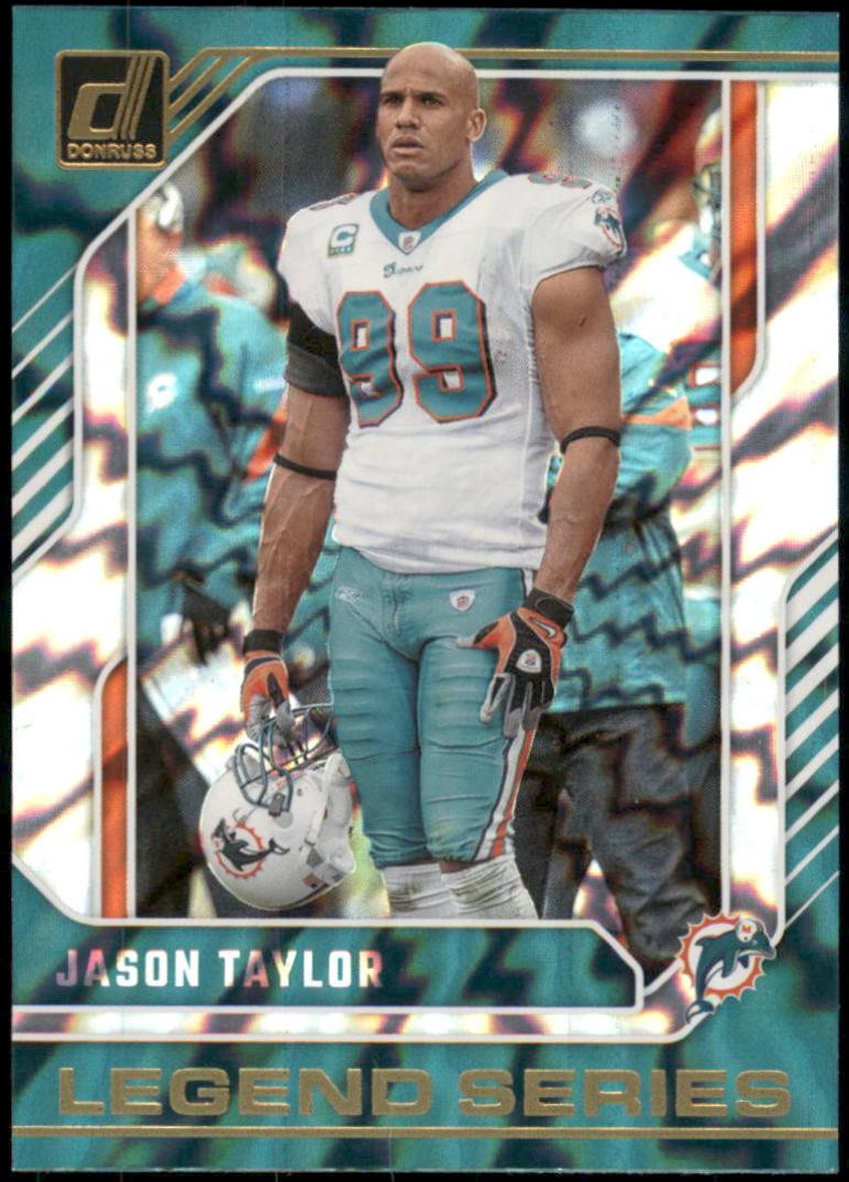 Jason Taylor #16 Football Cards 2024 Panini Donruss The Legends Series