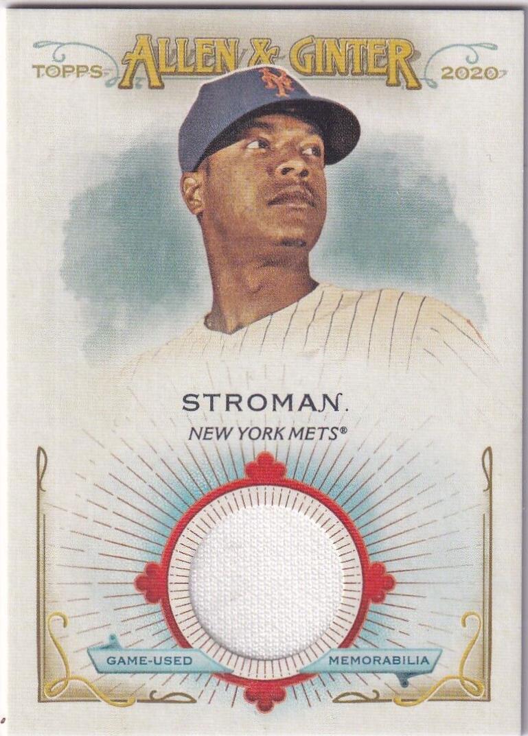 Marcus Stroman #FSRB-MST Baseball Cards 2020 Topps Allen & Ginter Full Size Relics B
