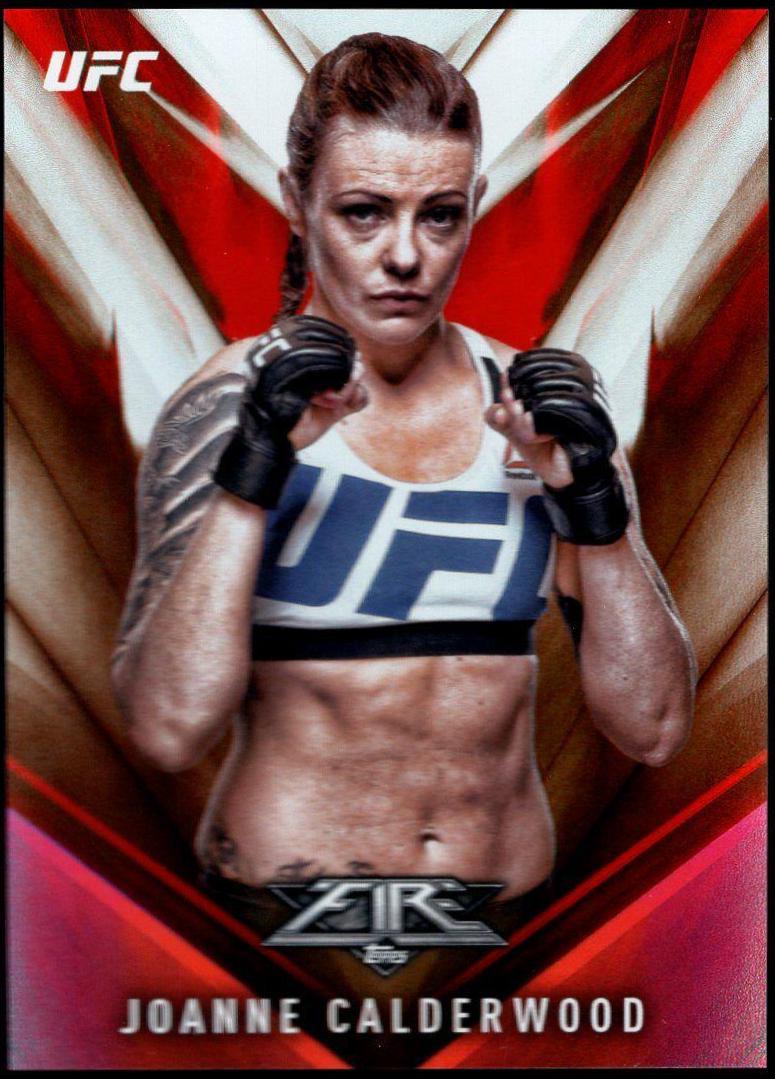Joanne Calderwood #33 Ufc Cards 2017 Topps UFC Fire