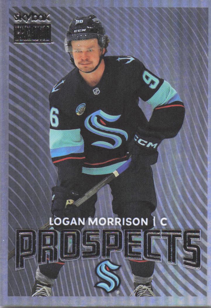 Logan Morrison #PP-15 Hockey Cards 2024 SkyBox Metal Universe Premium Prospects