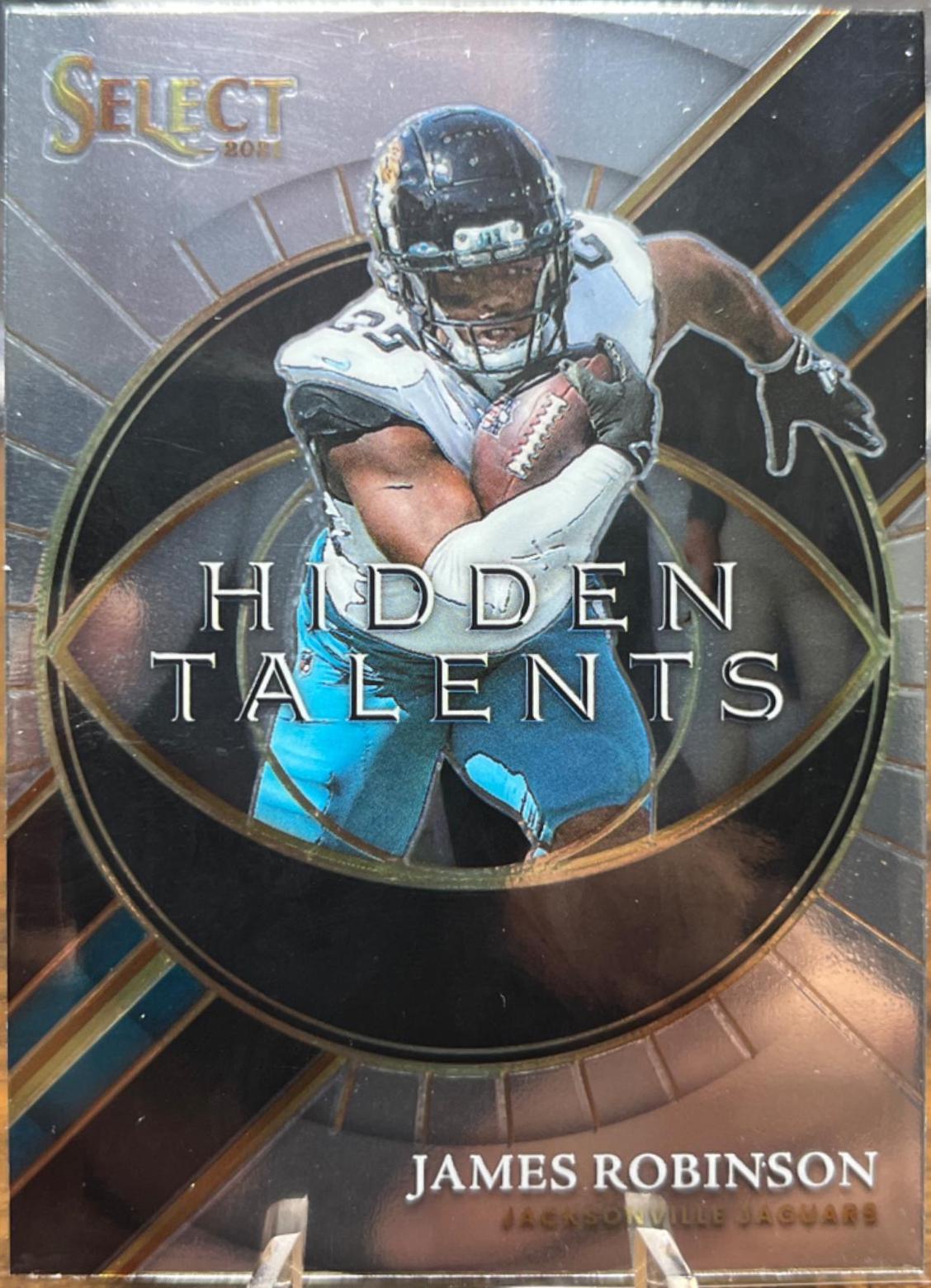 James Robinson #HT-12 Football Cards 2021 Panini Select Hidden Talents