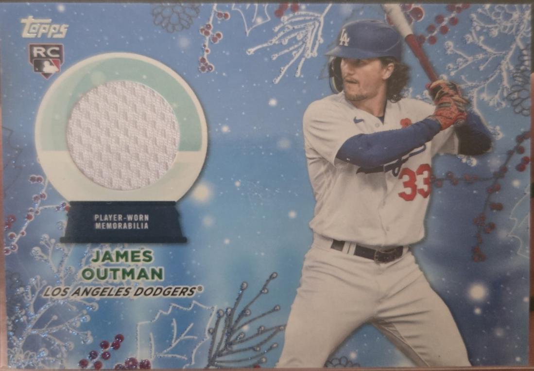 James Outman [Blue] #RC-JO