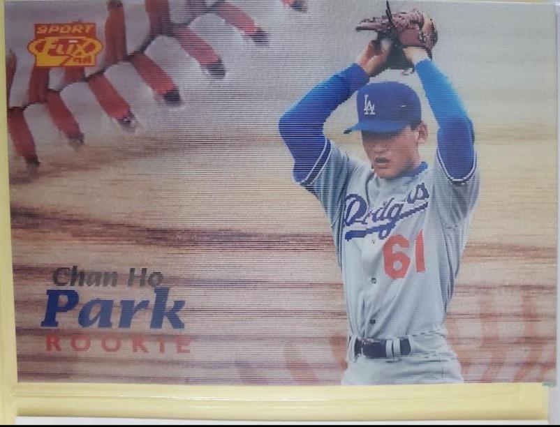 Chan Ho Park #128 1996 Sportflix Baseball
