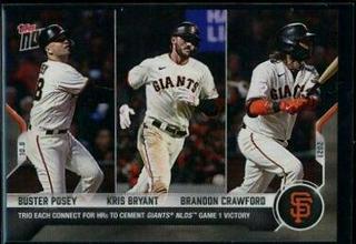 Buster Posey / Kris Bryant / Brandon Crawford