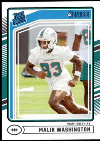 Malik Washington #397 Football Cards 2024 Panini Donruss