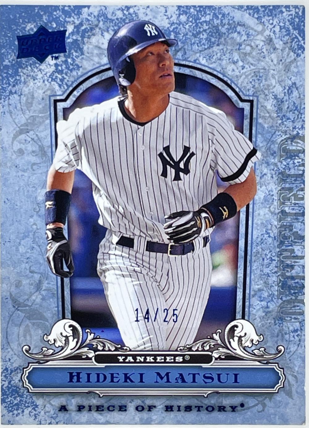 Hideki Matsui #65 Baseball Cards 2008 Upper Deck Piece of History
