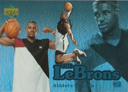 Lebron James #LBJ-3 Basketball Cards 2006 Upper Deck Reserve the LeBrons