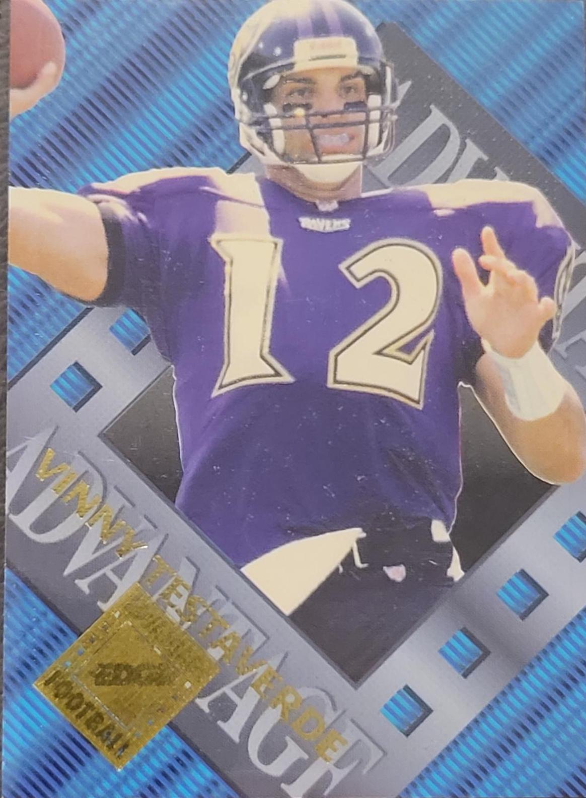 Vinny Testaverde #69 Football Cards 1996 Collector's Edge Advantage