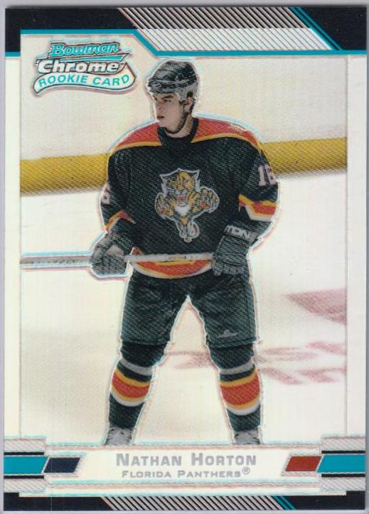 Nathan Horton #111 Hockey Cards 2003 Bowman Draft Picks and Prospects