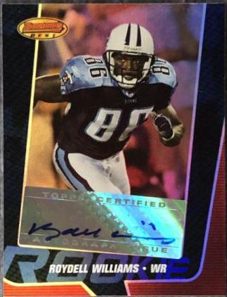 Roydell Williams [Autograph Blue] #152