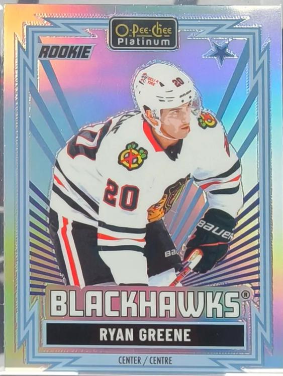 Ryan Greene #R-89 2025 O Pee Chee Platinum Retro Red Autograph Hockey