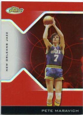 Pete Maravich [Red Refractor] #137