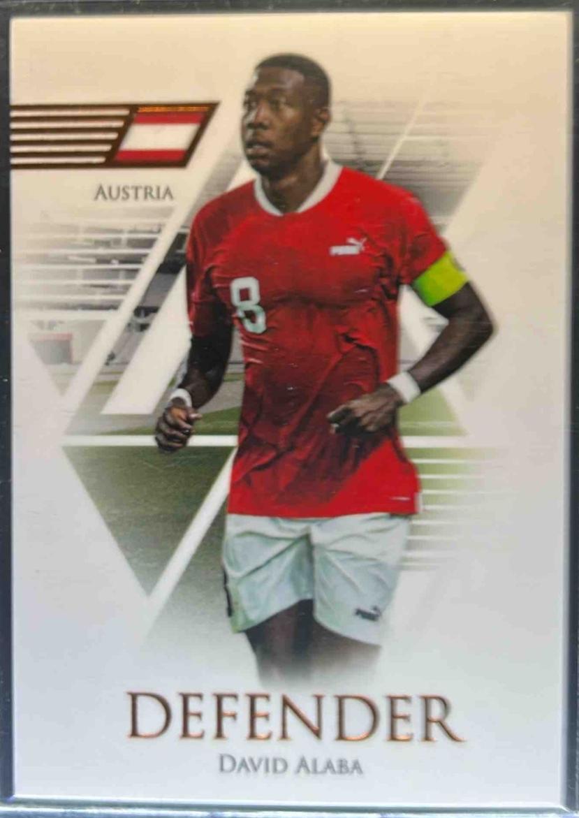 David Alaba #7 2023 Futera Unique Soccer