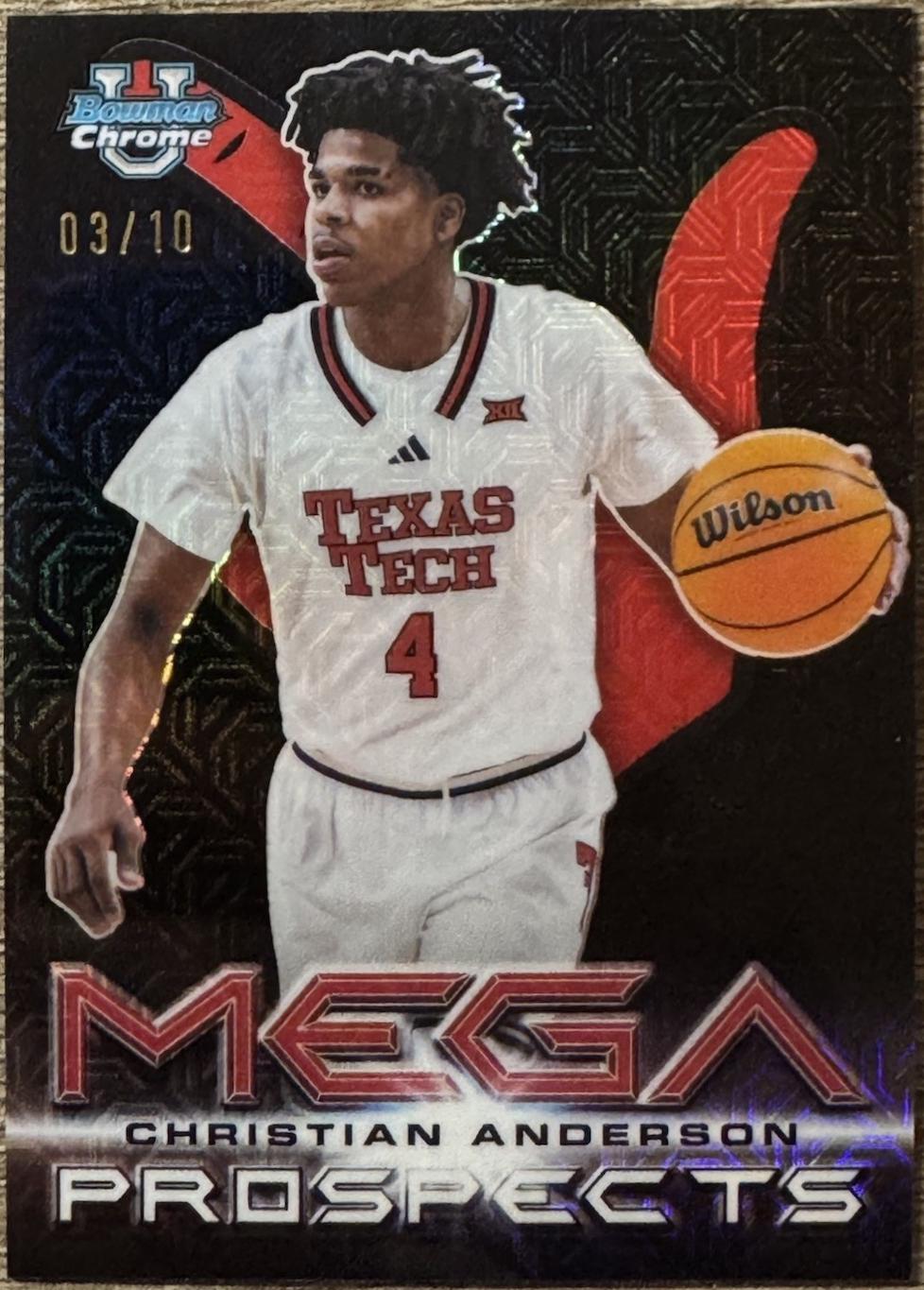 Christian Anderson #MP-20 2025-26 Bowman Basketball Mega Prospects