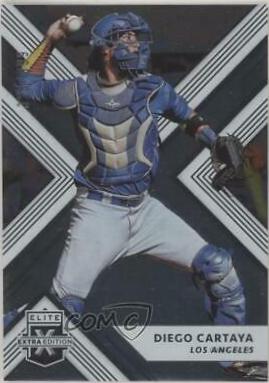 Diego Cartaya #24 2018 Panini Elite Extra Edition Baseball