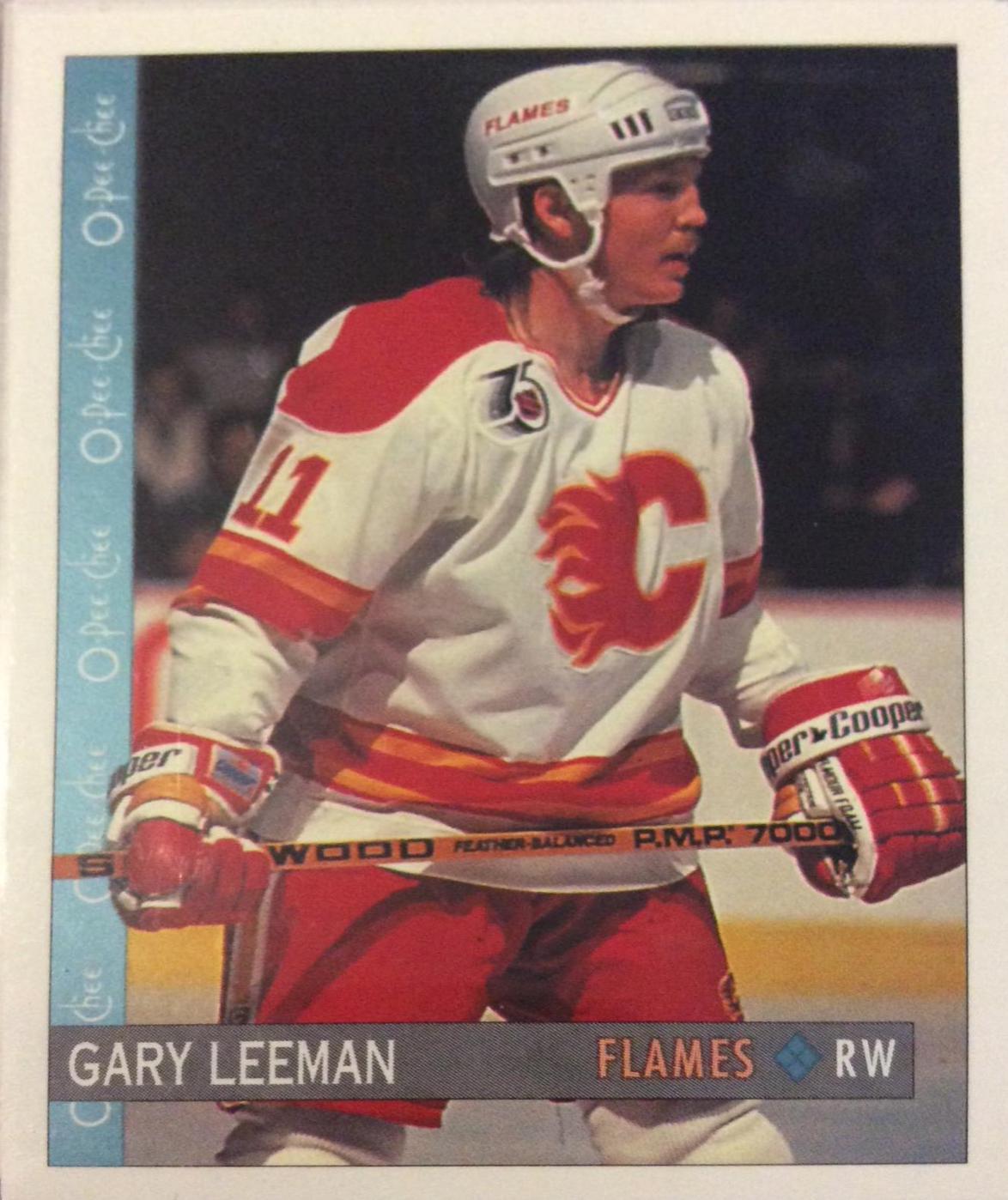 Gary Leeman #33 Hockey Cards 1992 O-Pee-Chee