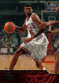 Jalen Rose #21 Basketball Cards 2003 Upper Deck