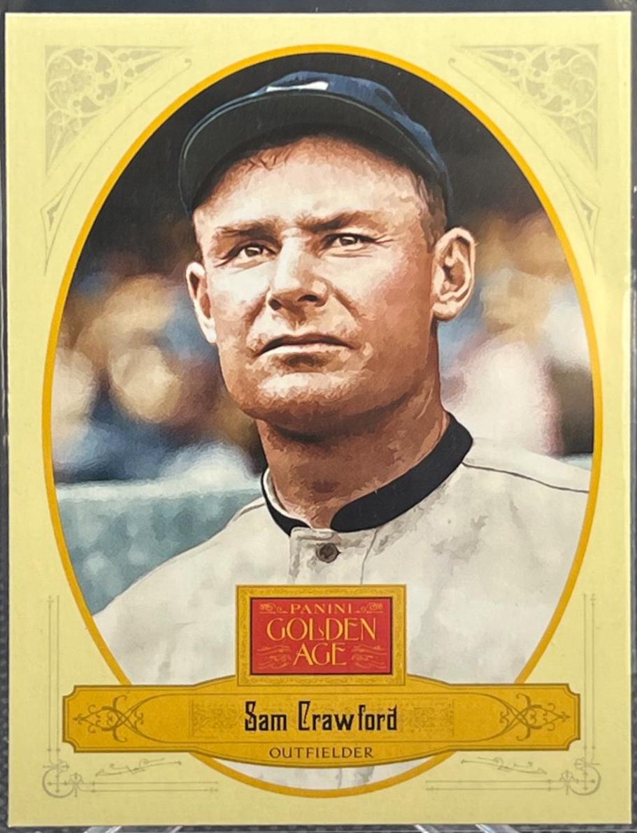 Sam Crawford #5 Baseball Cards 2012 Panini Golden Age
