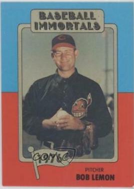 Bob Lemon #155 1980 Baseball Immortals