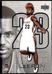 Lebron James #LJ45 Basketball Cards 2005 Upper Deck MJ, LJ Bonus Pack