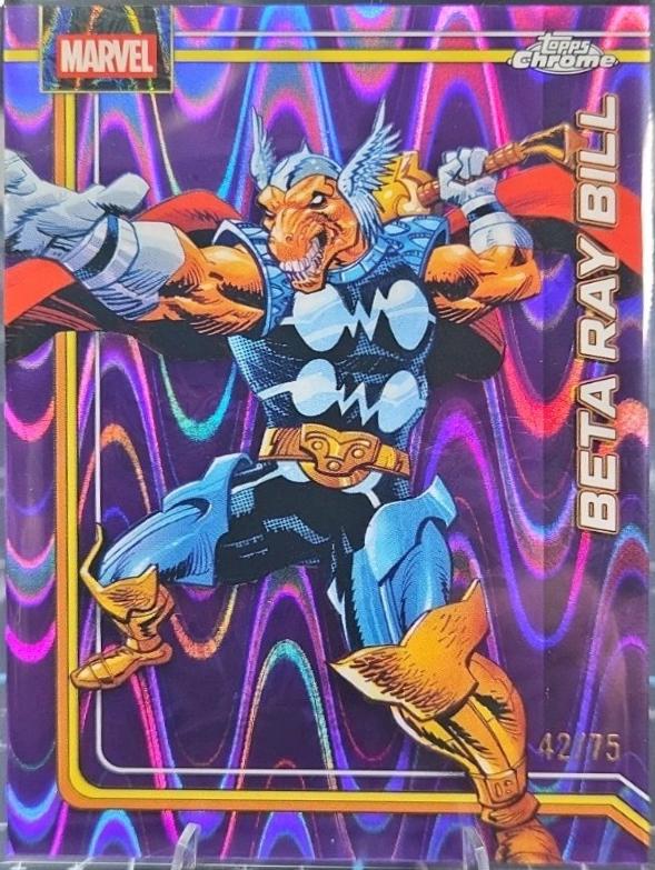 Beta Ray Bill Purple RayWave Refractor