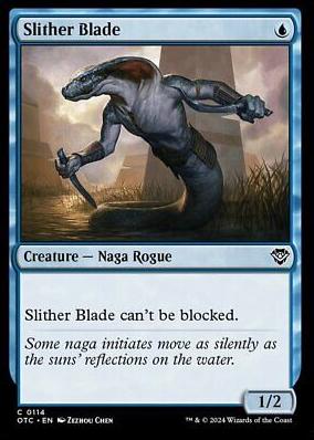 Slither Blade (Magic Outlaws of Thunder Junction Commander)