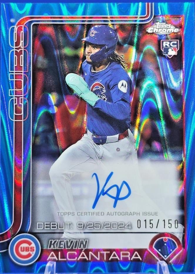 Kevin Alcantara [Blue Refractor] #CRDA-KA
