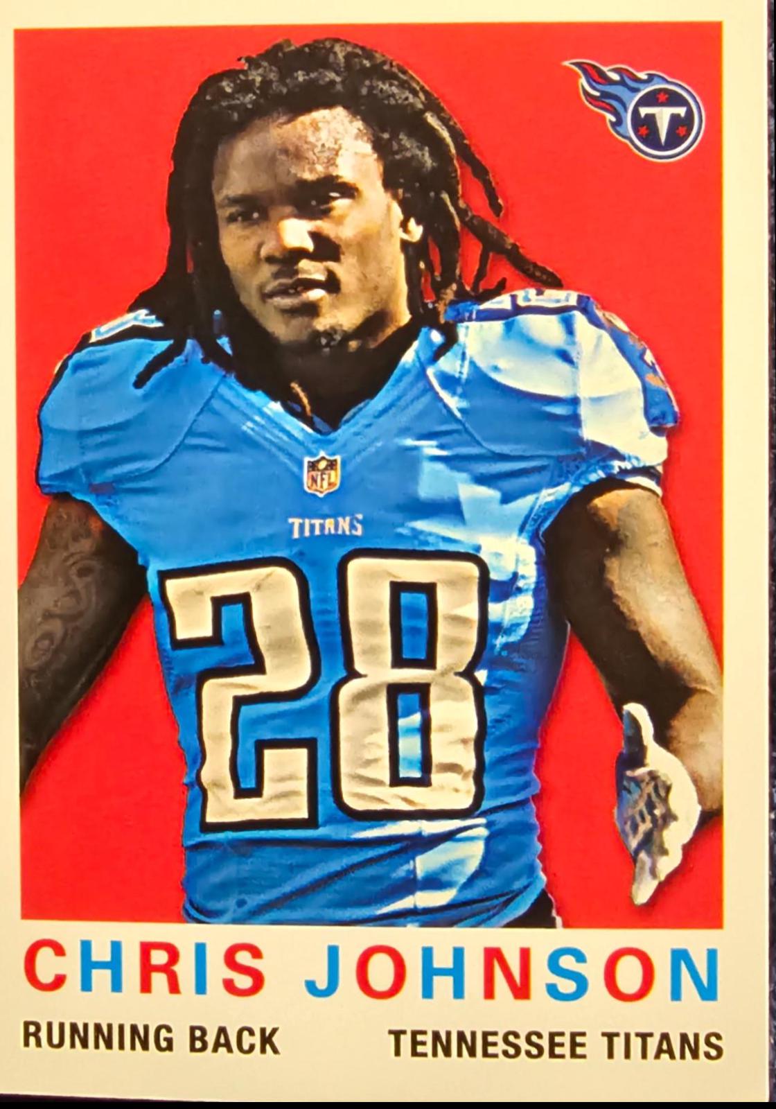 Chris Johnson #25 Football Cards 2013 Topps 1959 Mini