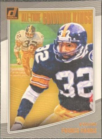 Franco Harris Football Cards 2018 Donruss All-Time Gridiron Kings